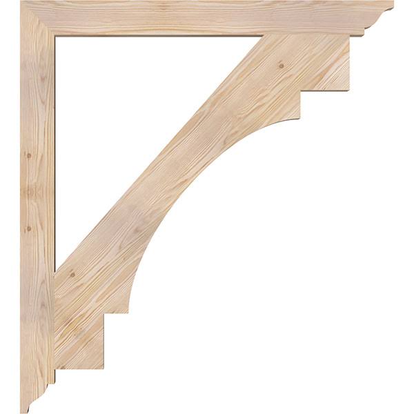 Douglas Fir Traditional Smooth Bracket D851