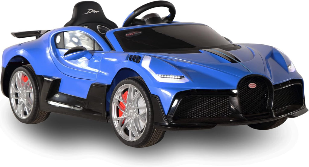 Blue Dual Motor Electric Ride On Car with Parental Remote S548431