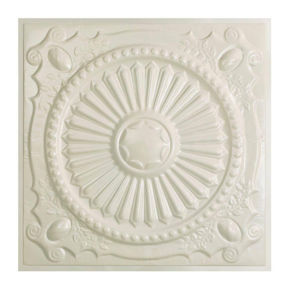 Antique White Lay-In Tin Ceiling Tile X555708