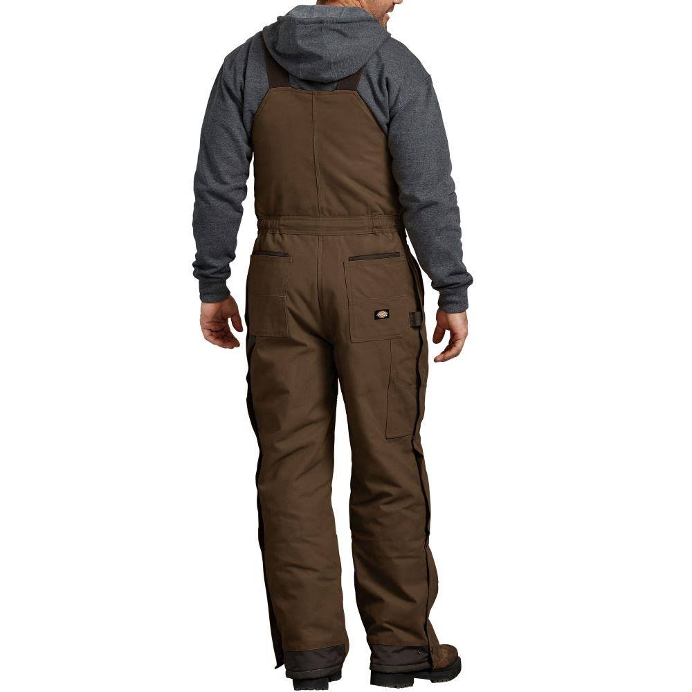 Timber Brown Insulated Sanded Duck Bibs Z166