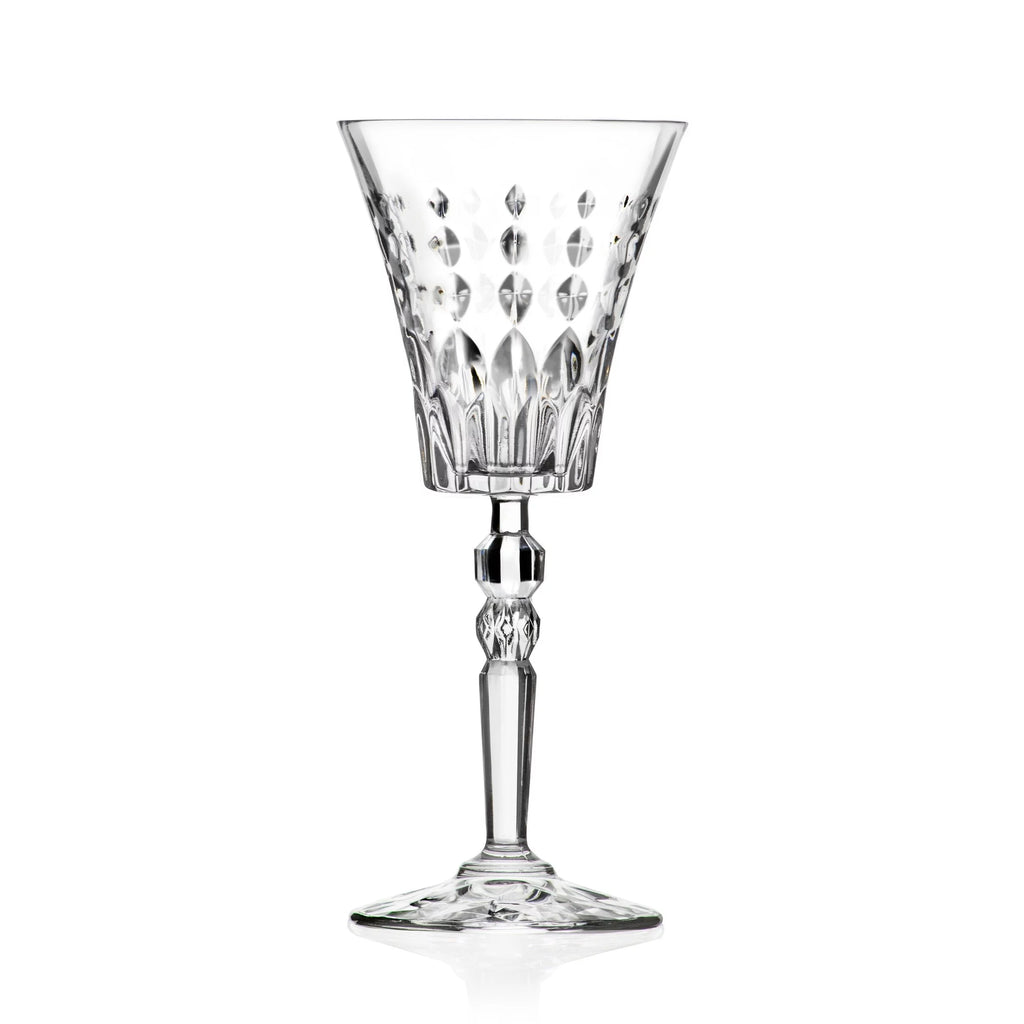 Wine Glass Water Glasses Set of 6 Goblet 10 oz W376