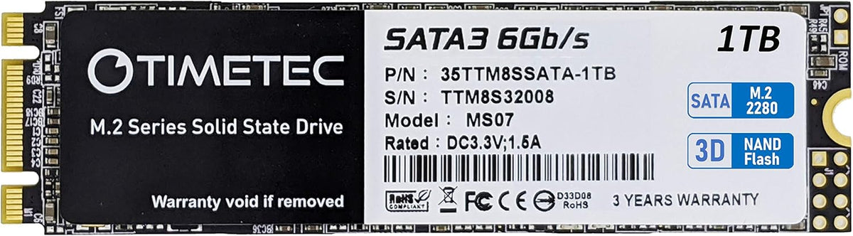 1TB SATA III 2.5 Inch Internal Solid State Drive B98491