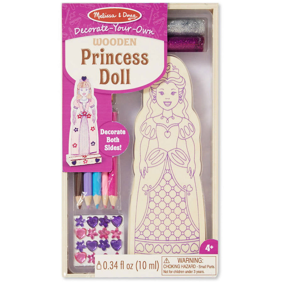 Wooden Princess Doll Craft Kit Z971