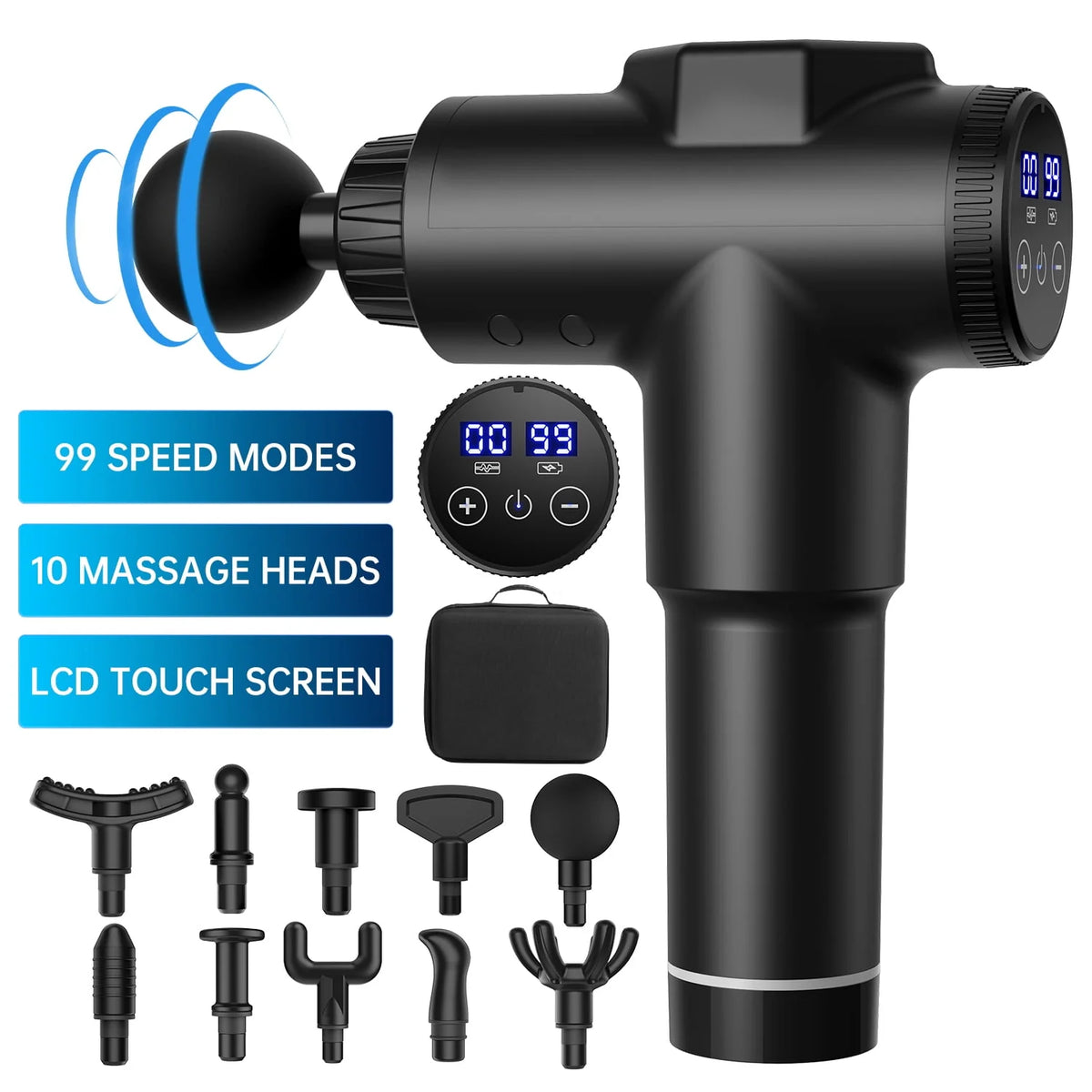 Handheld Deep Tissue Percussion Massage Gun S549