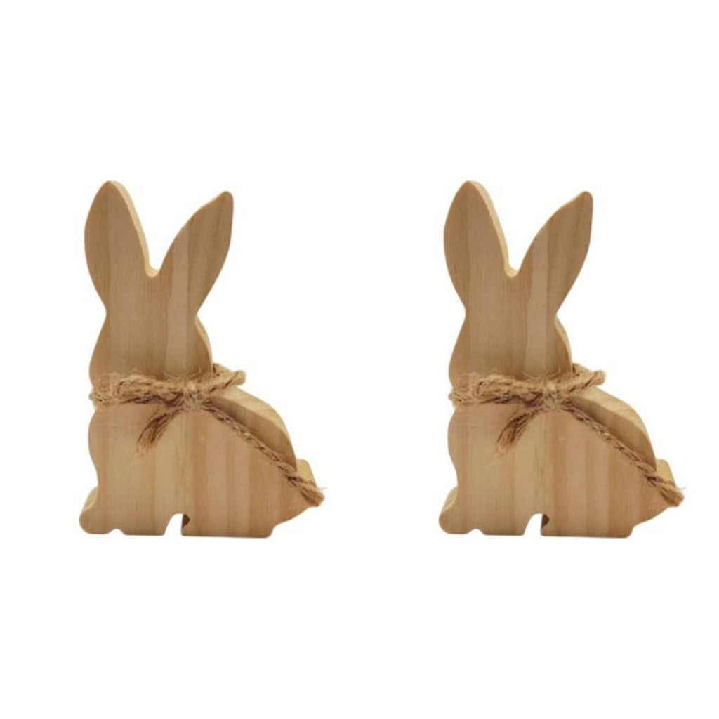 Easter Rabbit Wooden Ornaments I595007