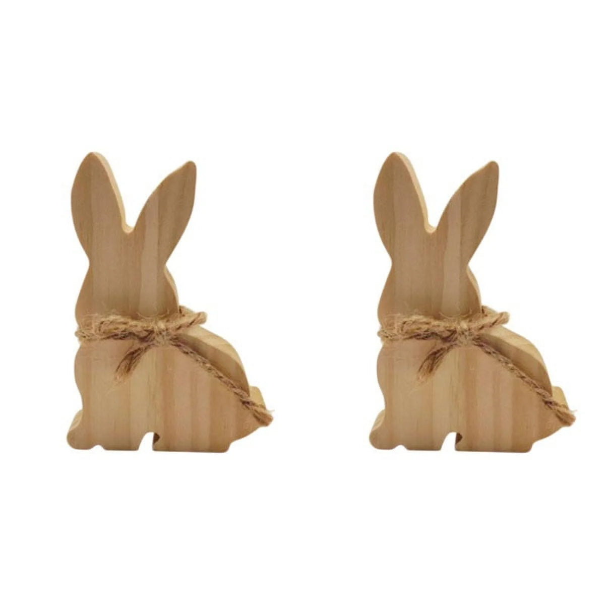 Easter Rabbit Wooden Ornaments I595007