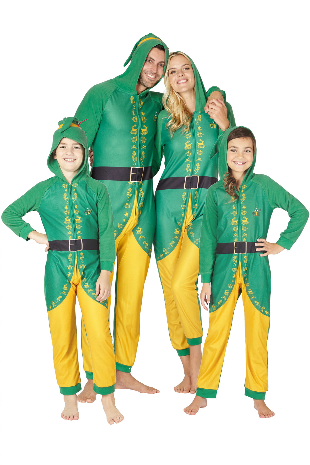 Green One Piece Costume Pajama Set I216673