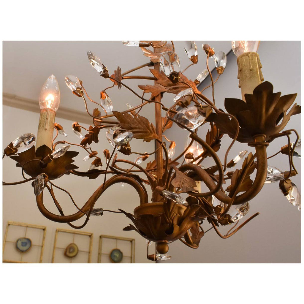 Etruscan Gold 9-Light Chandelier M25973