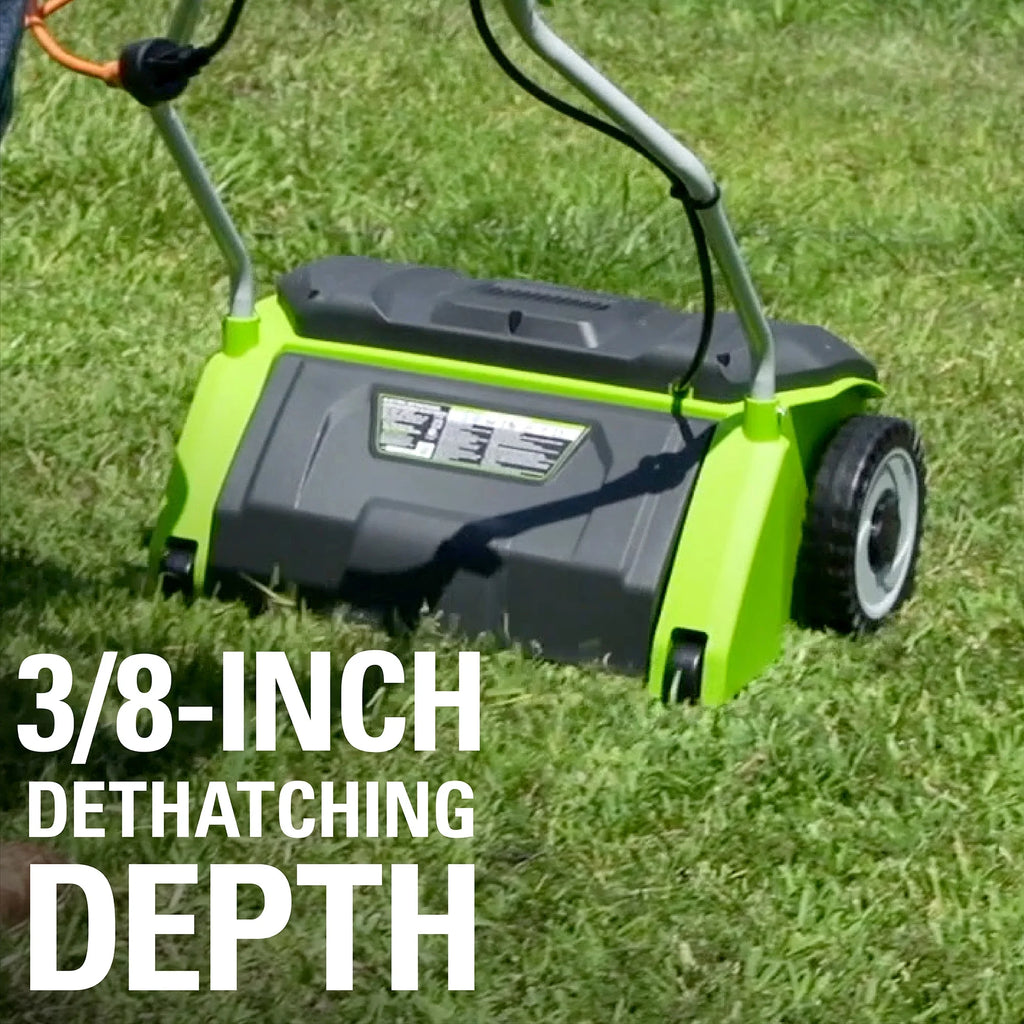 14 in. 10 Amp Corded Electric Dethatcher V530