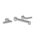 Oil Rubbed Bronze Wall Mount Lavatory Faucet T4465