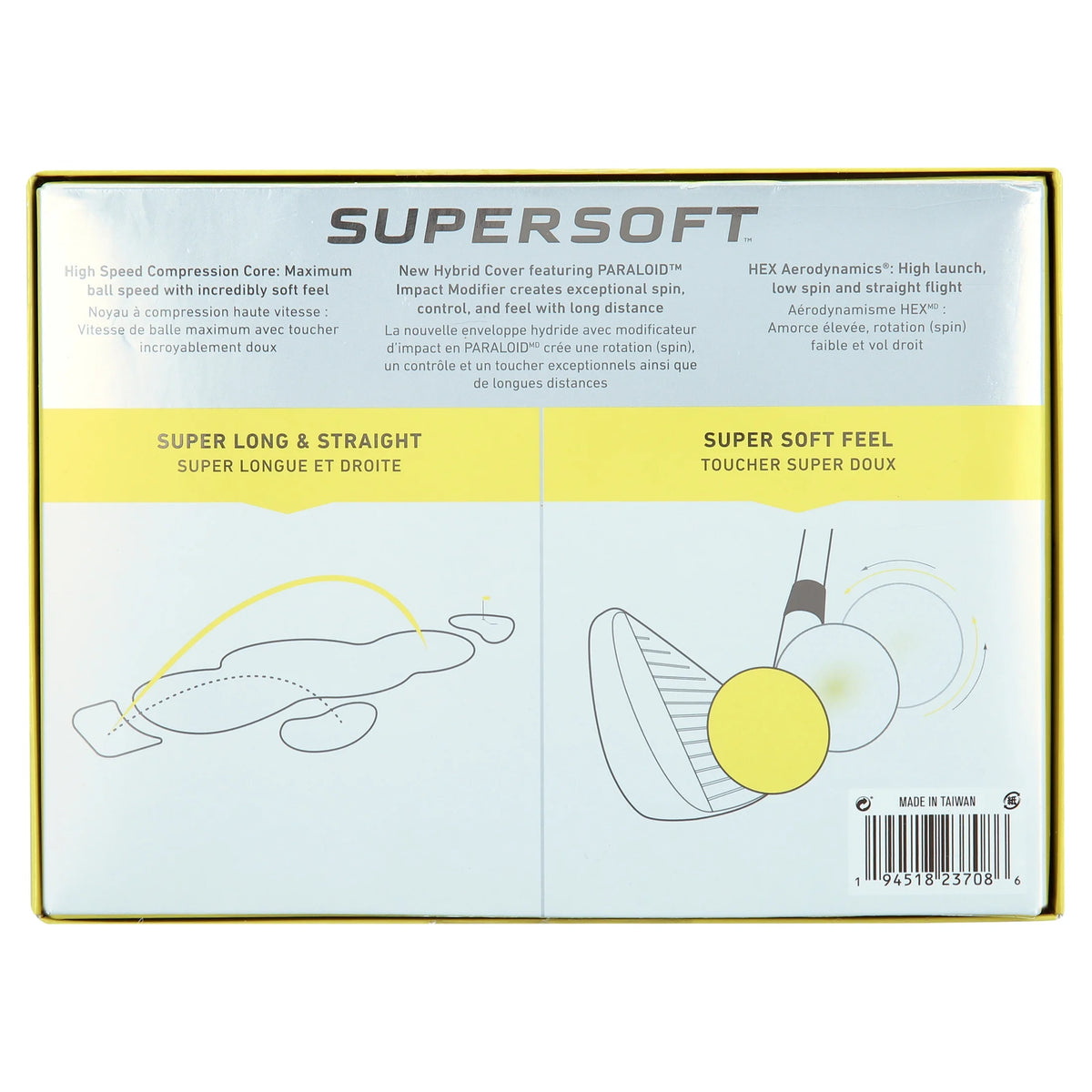 White 12 Pack Golf Balls D1567