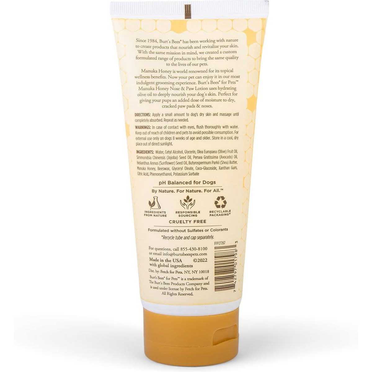 Manuka Honey Nose & Paw Lotion R854