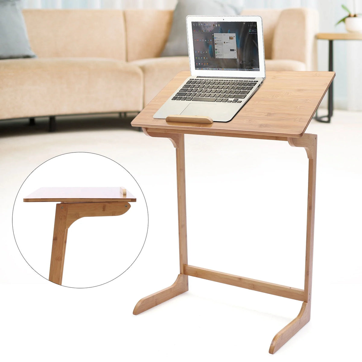 Bamboo Adjustable Laptop Desk M20490