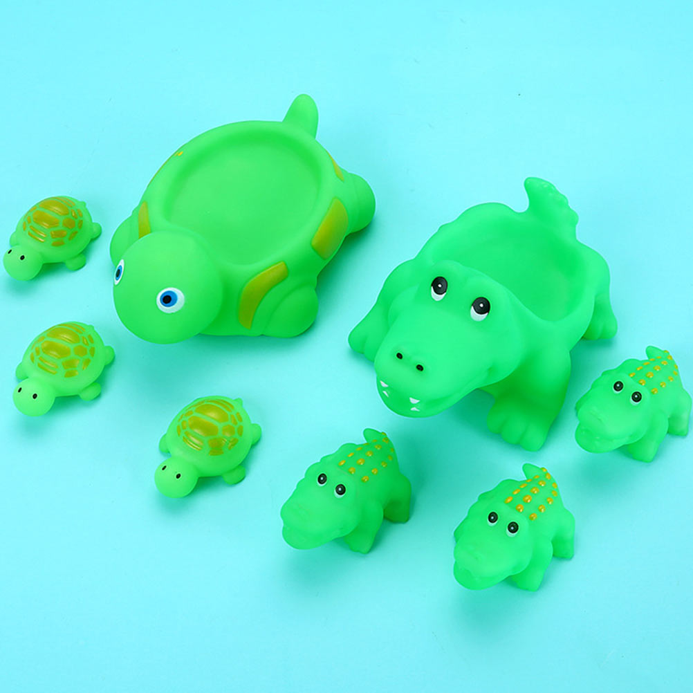 2 Pcs Baby Bath Tub Floating Shower Toys J5693