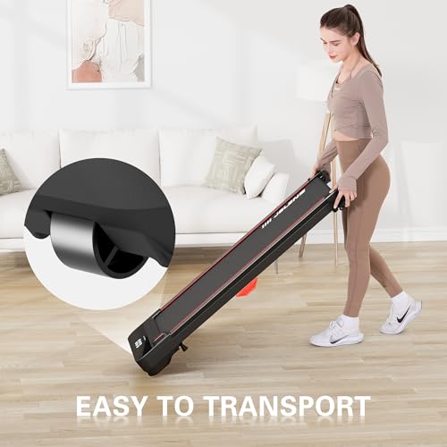 2.5HP Portable Treadmill with Remote Control and LED Display I668276