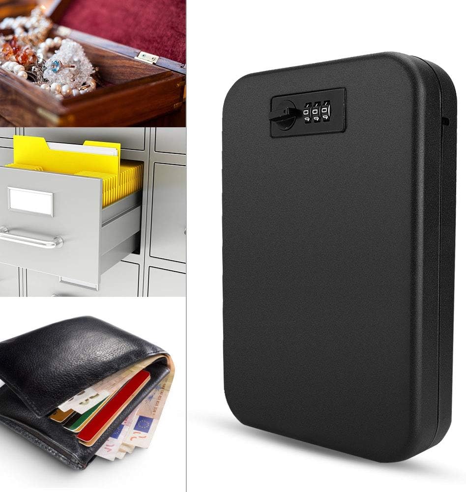 Portable Fireproof Waterproof Security Case with Key Lock E128