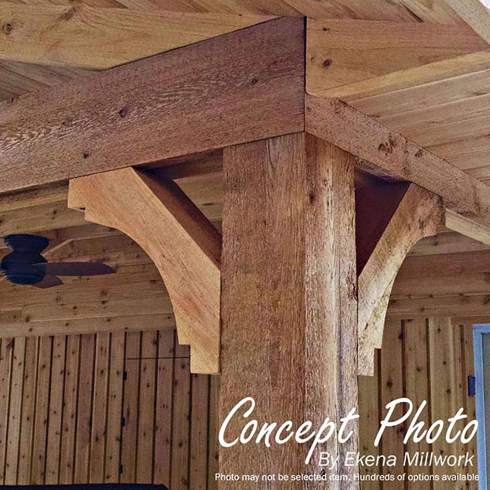 Traditional Rough Sawn Brace, Douglas Fir N602