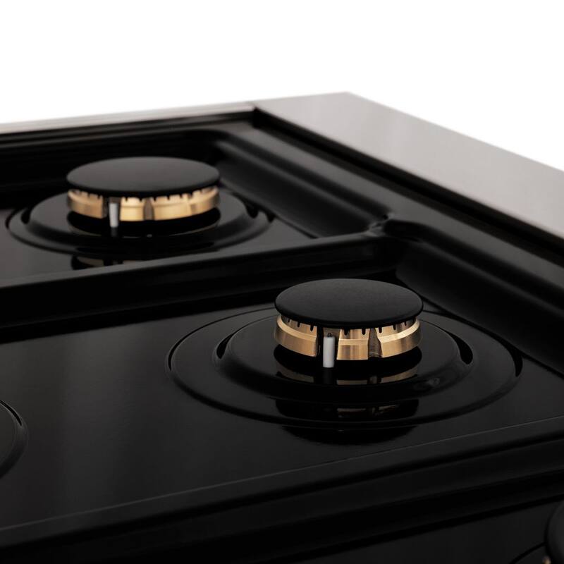 30 in. 4 Burner Dual Fuel Range in Stainless Steel H22615
