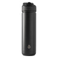 Stainless Steel Water Bottle with Straw 26 oz, Black D965450
