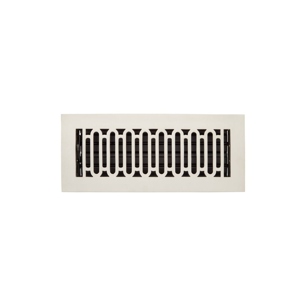Brushed Nickel Floor Register C230