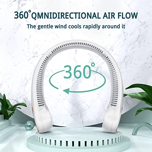 Portable Rechargeable Bladeless Neck Fan W9542