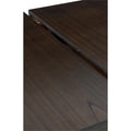 Brown Extensible Wooden Dining Table W5401