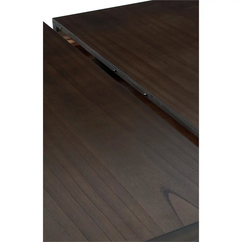 Brown Extensible Wooden Dining Table W5401