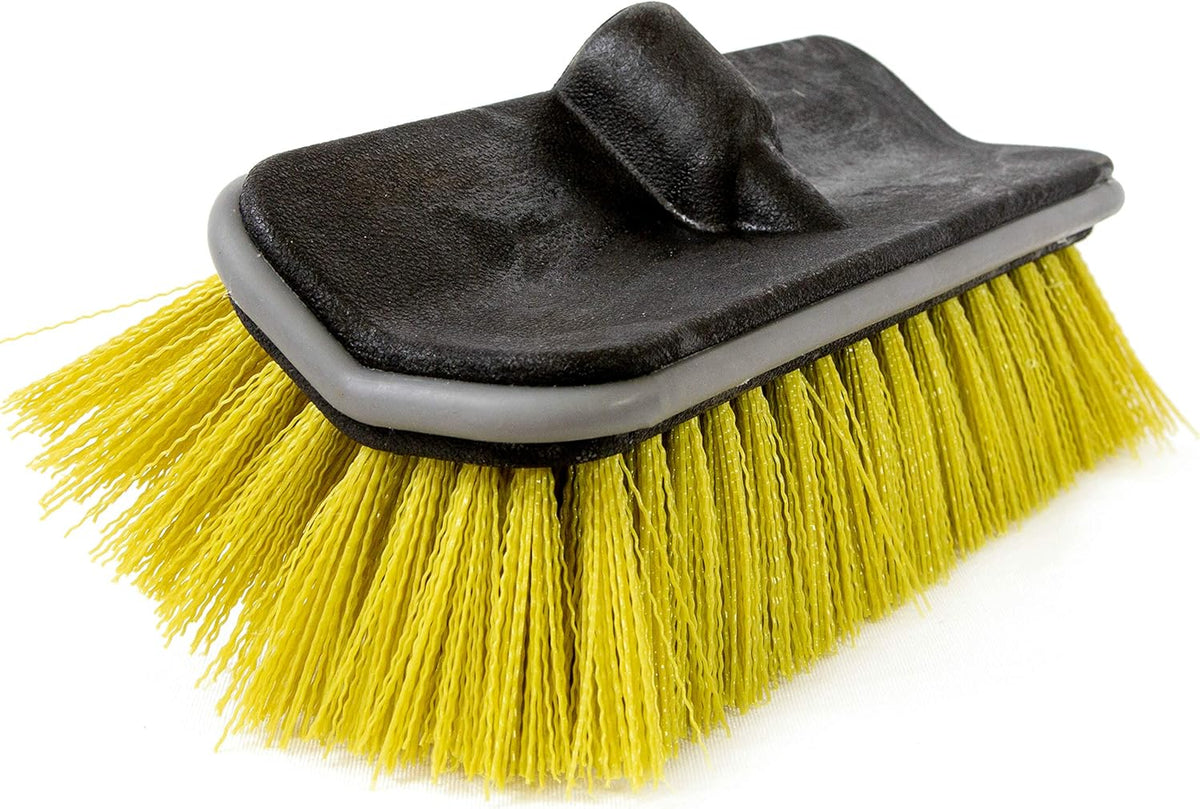 11 Inch Hard Bristle Deck Brush with Telescoping Pole X48812