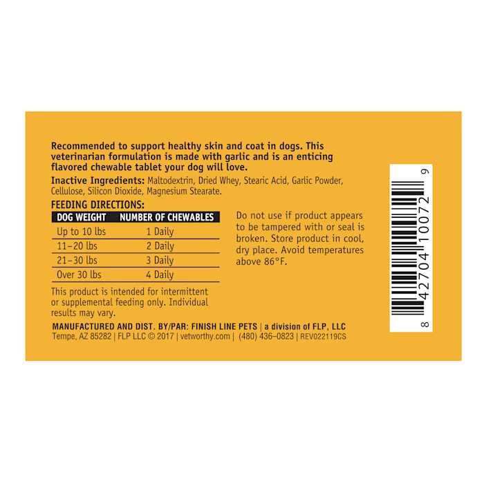 Brewers Yeast Chewable Tablets for Dogs J53419