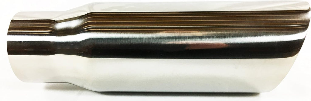 Polished Stainless Steel Double Wall Exhaust Tip Pack of 2 K463340