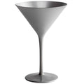8.5 oz. Silver Martini Glass M8595