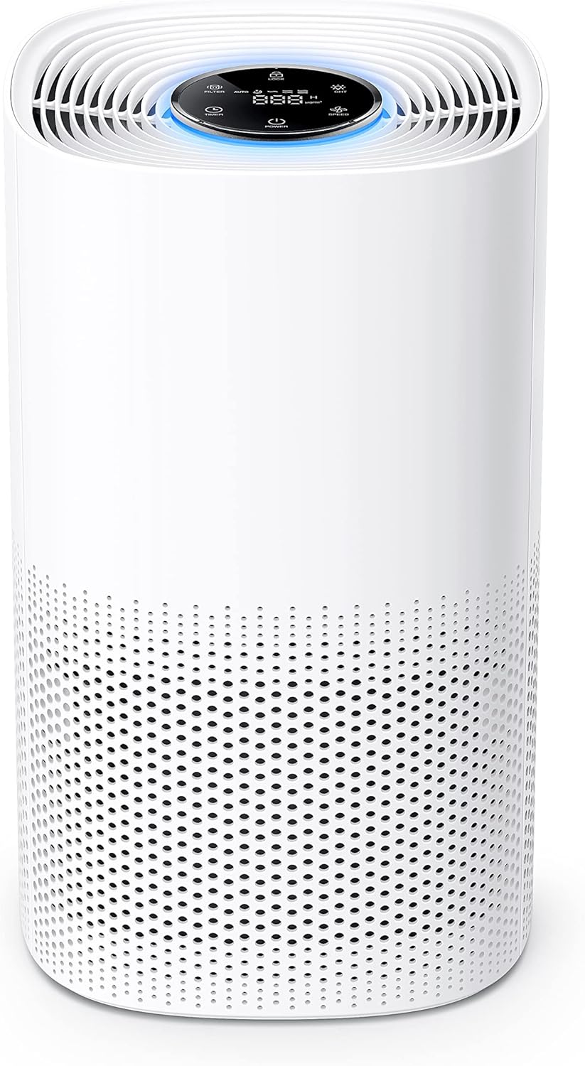 H13 HEPA Air Purifier with Auto Mode and Air Quality Sensor O7722