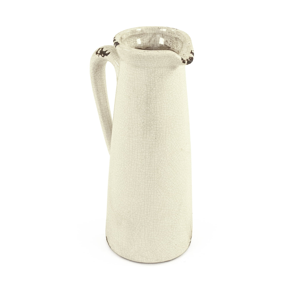 White Narrow Pitcher G76784