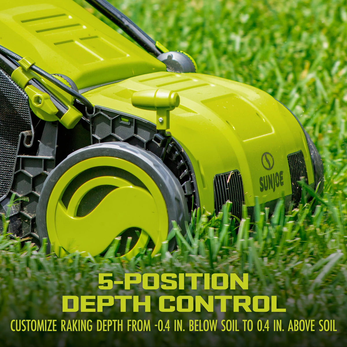 Electric 15 Lawn Dethatcher + Scarifier H589