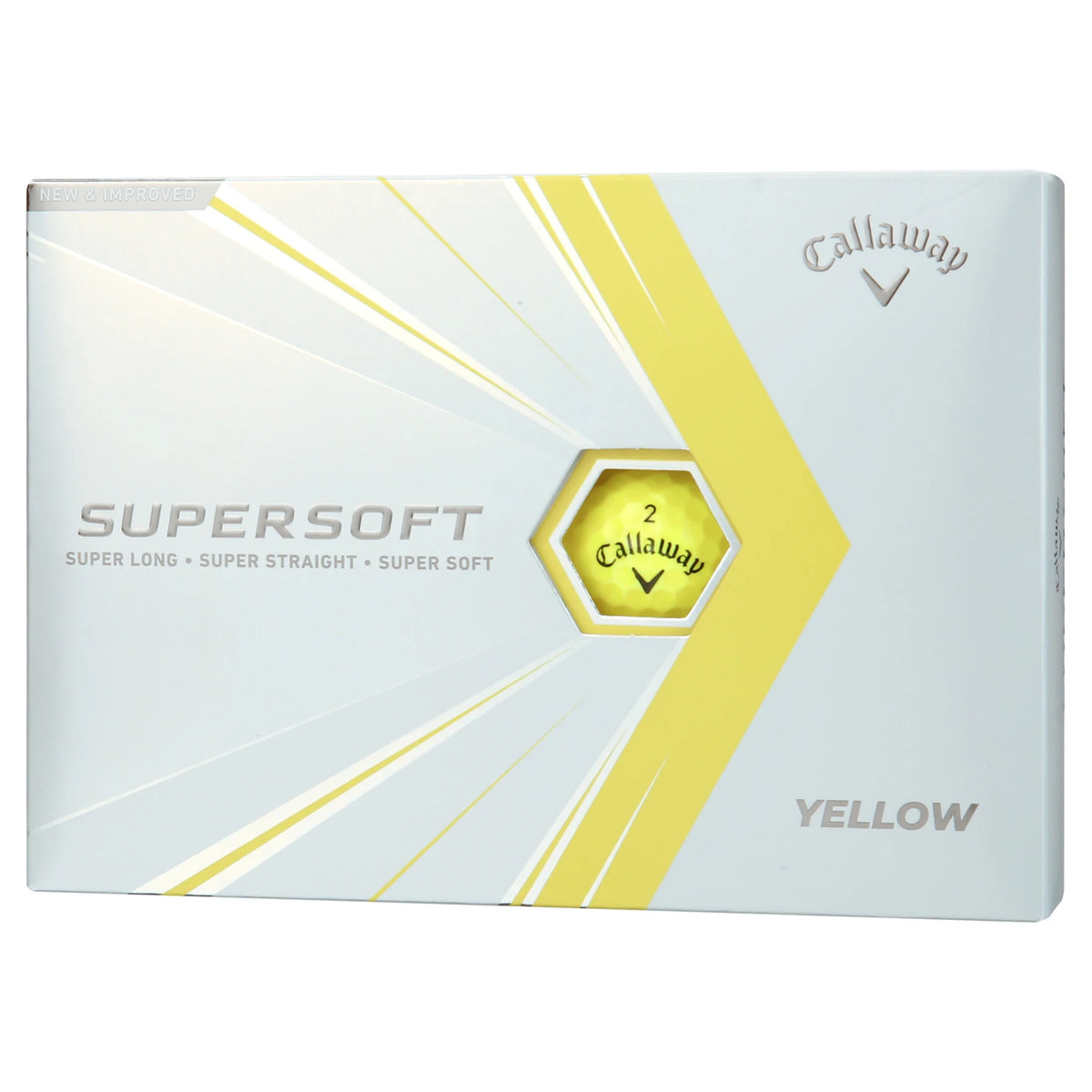 White 12 Pack Golf Balls D1567