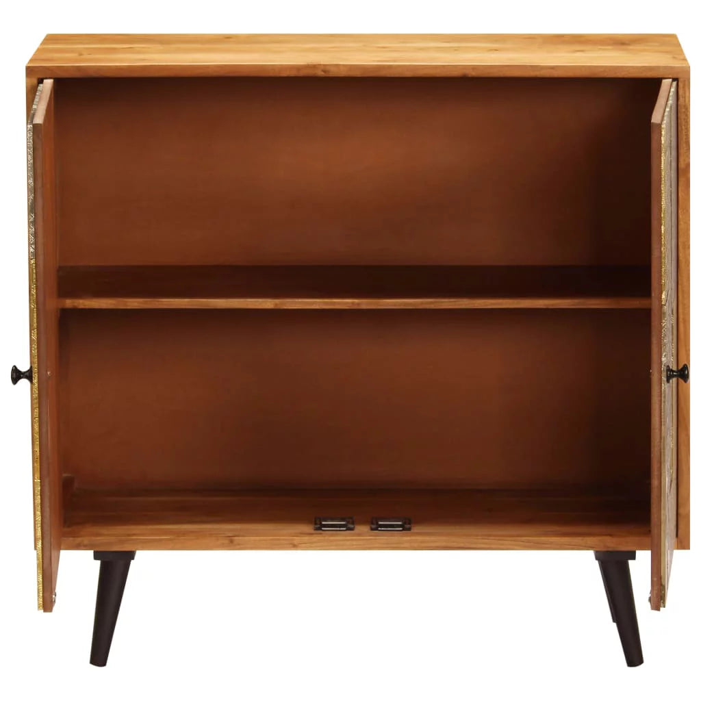 Solid Acacia Wood Sideboard W2454