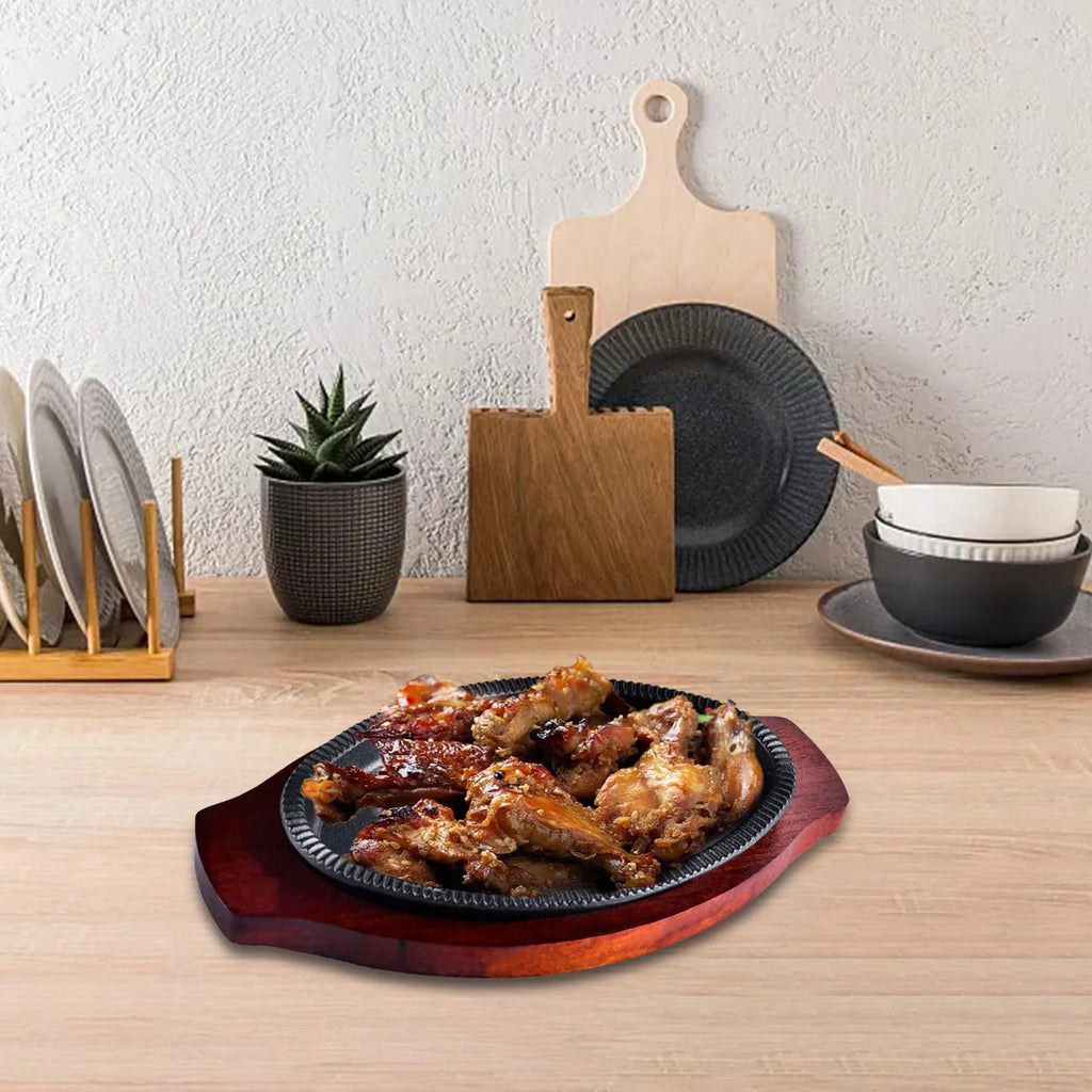 Cast Plate Skillet Nonstick Grill Plate B5628