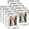 Black 5x7 Picture Frames Set of 9 A77454