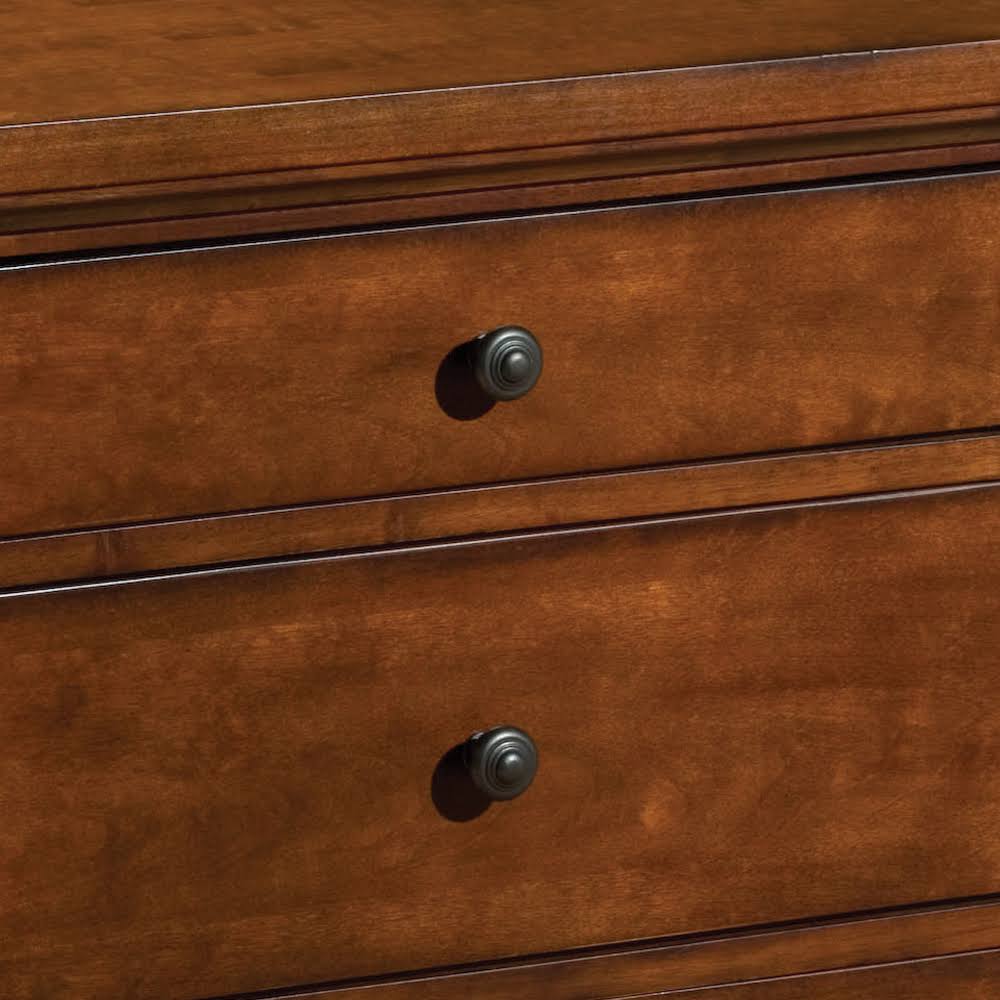Brown Cherry Nightstand H3034