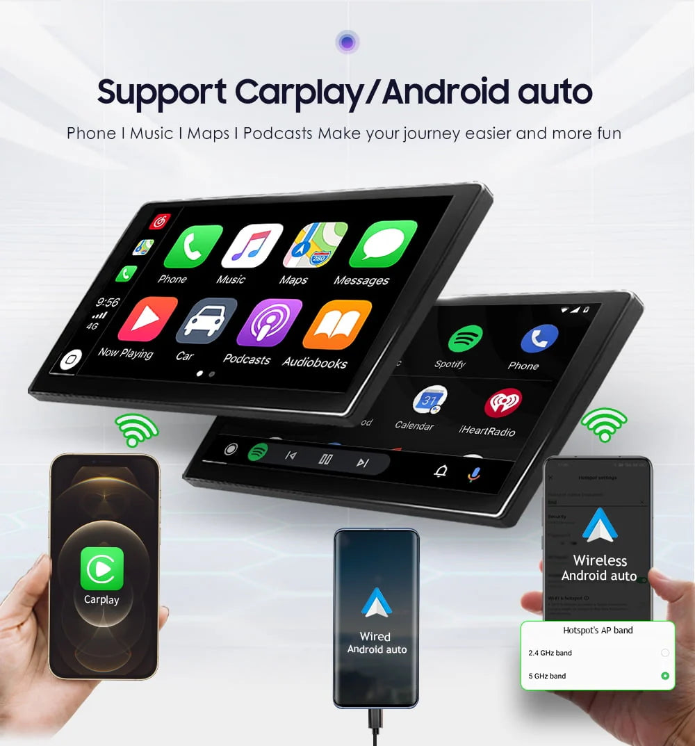 Android 12 Car Stereo GPS Navigation 2+32GB Radio Head Unit G914