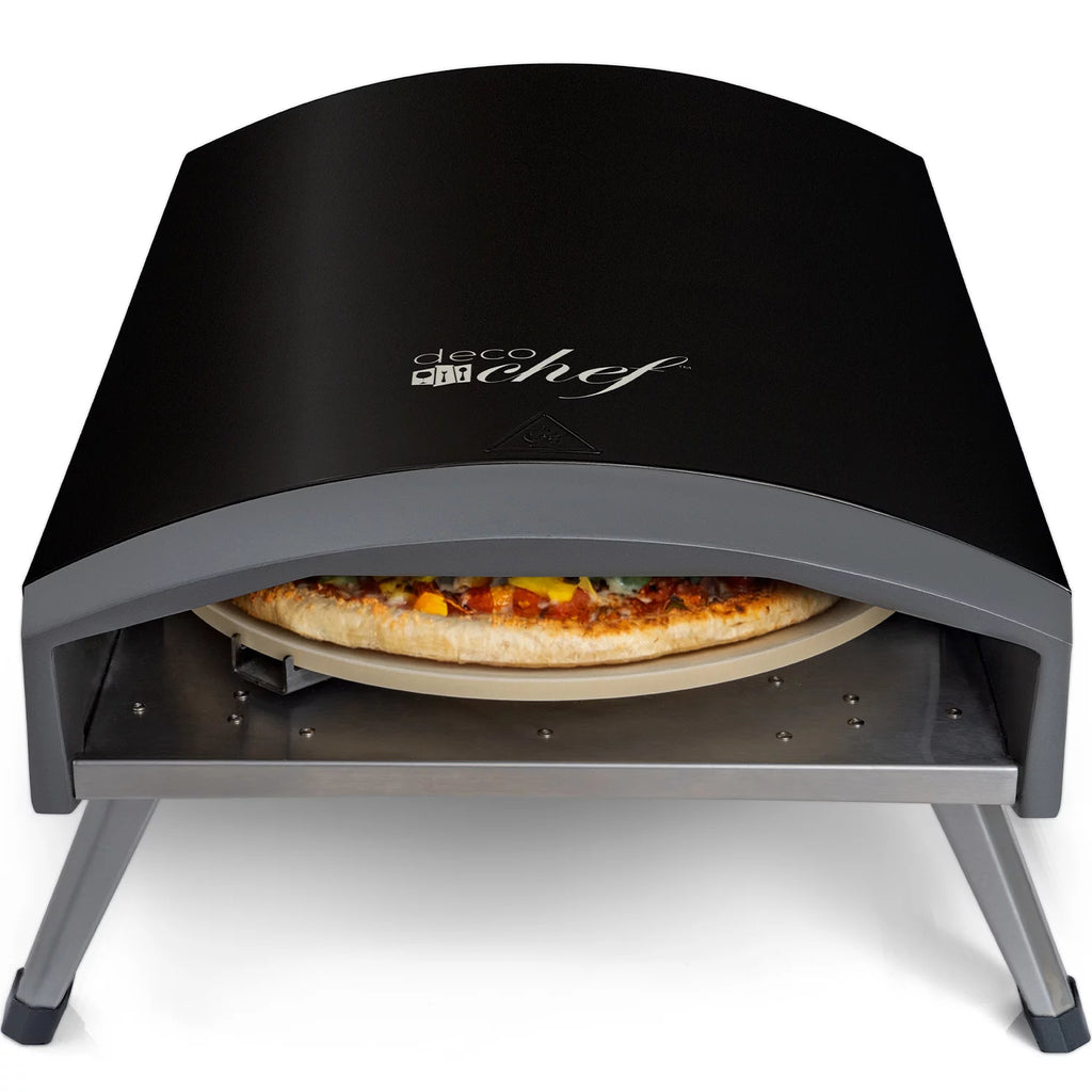 Black Portable Gas Pizza Oven S1668