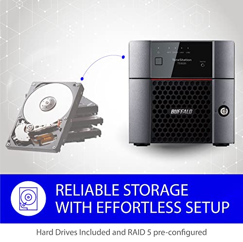 2-Bay Desktop NAS with Hard Drives Included E286544