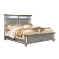 California King Wood Bed Y614