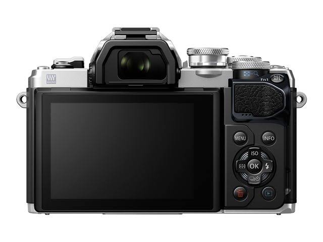 Silver Mirrorless Digital Camera with 14-42mm Lens S419