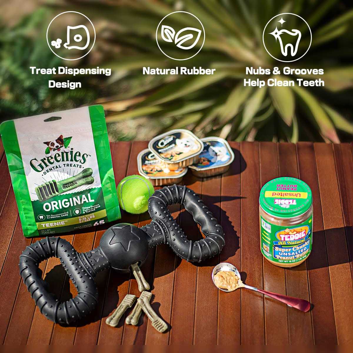 Natural Rubber Dog Toys J7040