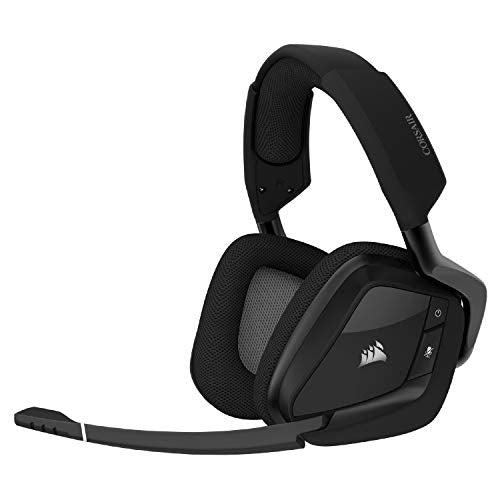 White Wireless Gaming Headset with Microfiber Mesh Earpads Q8262