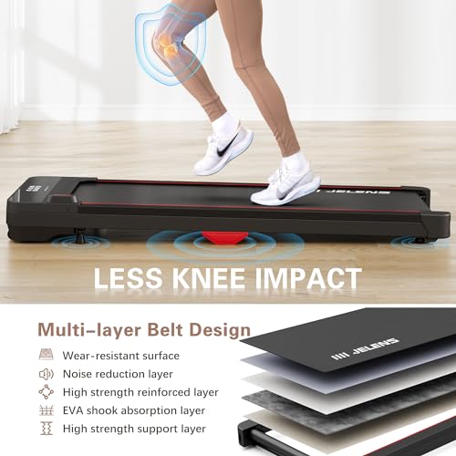 2.5HP Portable Treadmill with Remote Control and LED Display I668276