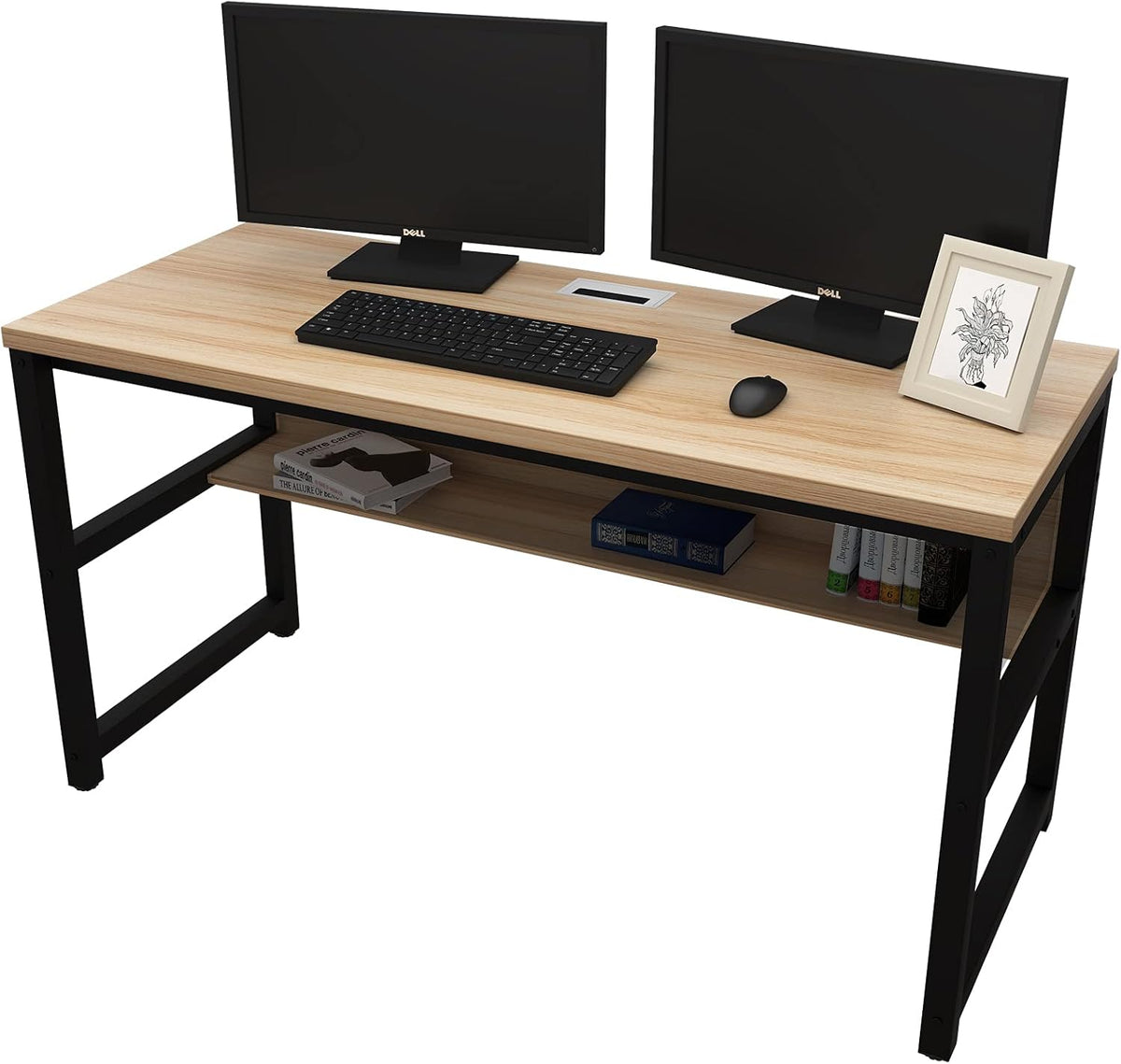Computer Desk with Bookshelf F36896