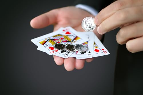 Magic Tricks Set with Magic Cards and Coins M576