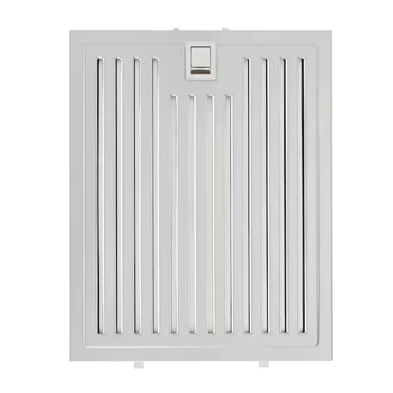 36 in. W Convertible Under Cabinet Range Hood in Stainless Steel with LED Lights W663350